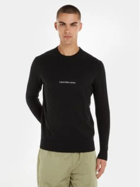 Calvin Klein Jeans Sveter čierna