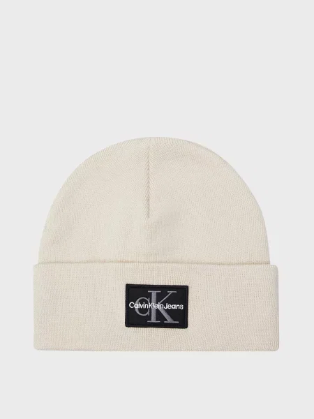 Шапка Calvin Klein Jeans бежева