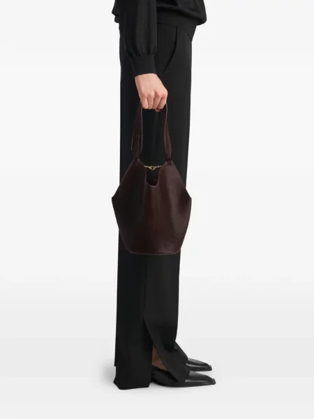 Geantă shopper Khaite roșu