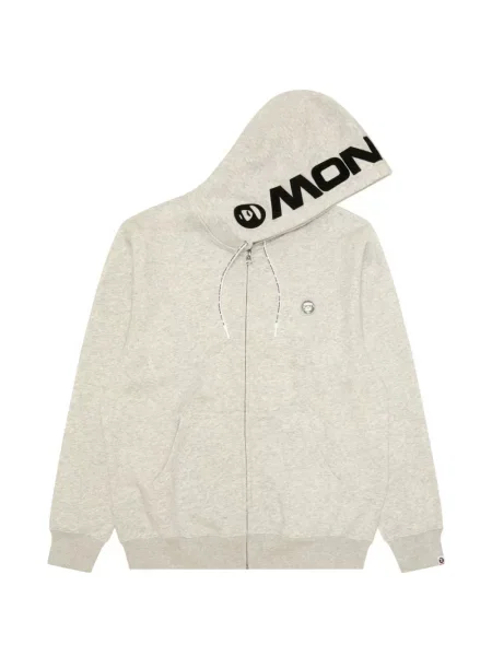 Hanorac cu glugă Aape By A Bathing Ape alb