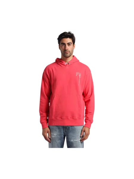 Bluza z kapturem President’s z kapturem z logo pomarańczowa