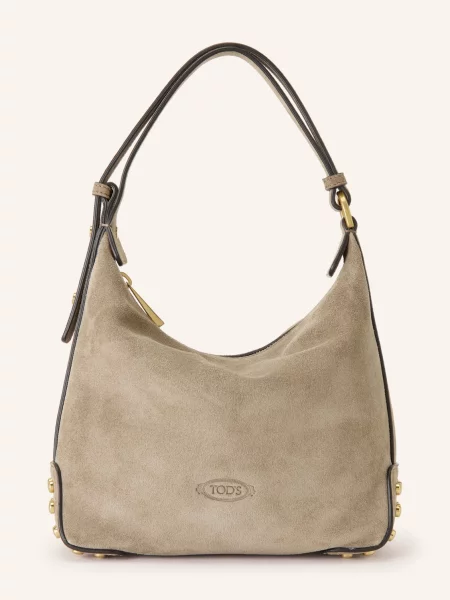 Tod's Kabelka Přes Rameno černošedá / zlatá