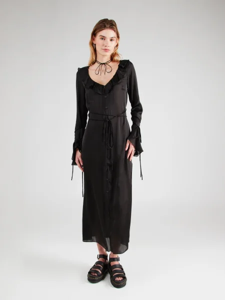 Résumé Rochie tip bluză VALLA' negru