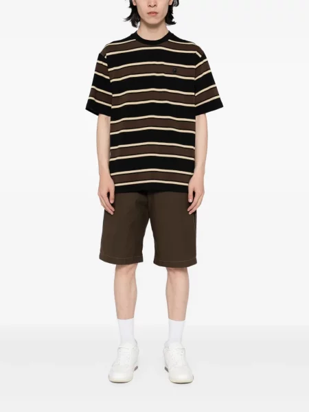 Tricou A Bathing Ape® cu broderie maro