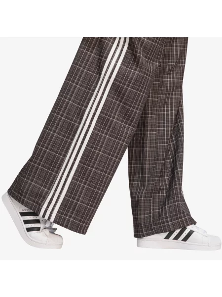 ADIDAS ORIGINALS Nadrág sötét barna fehér