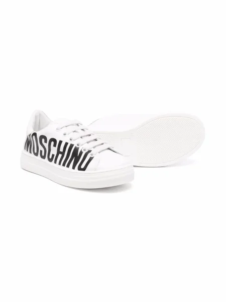 Sneakersy dziecięce Moschino białe