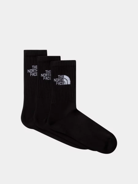 The North Face Everyday Standard Crew 3p Набір шкарпеток Унісекс Бавовна/поліестер чорний