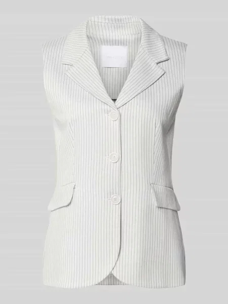 Rich & Royal Kamizelka Typu Blezer Z Dżerseju weiss biała
