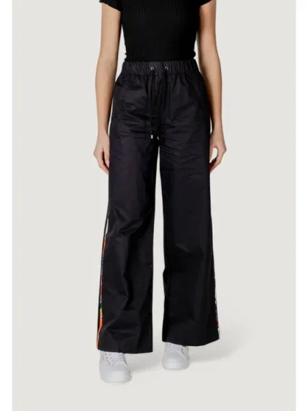 Desigual Pantaloni din Paisley negru