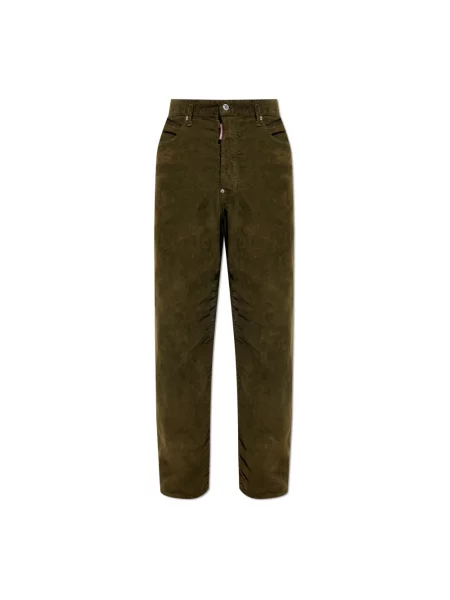 Spodnie Dsquared2 zielone