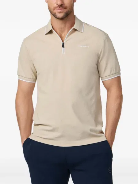 Tricou polo Hackett London cu broderie