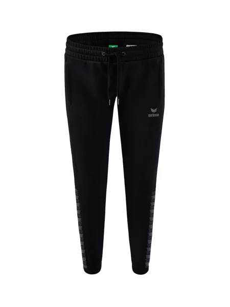 ERIMA Športne hlače Team Essential siva / temno siva črna