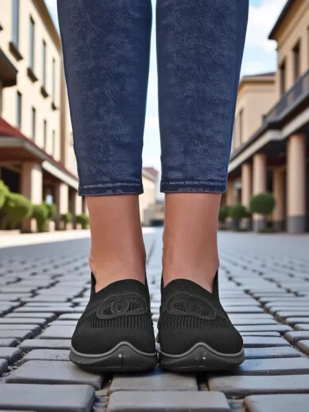 Mocasini Resti negru