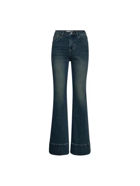 Jeansy dzwony Haute L'amitié niebieskie