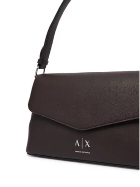 Torbica Armani Exchange Tamno smeđa
