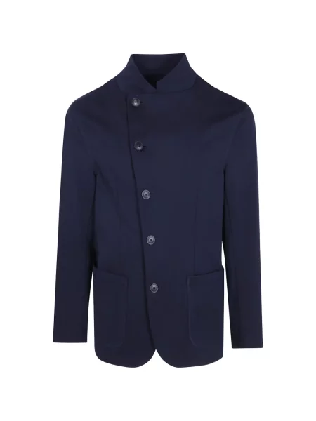 Sacou Emporio Armani asimetric albastru
