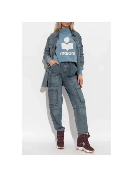 Jeansy Marant Etoile niebieskie