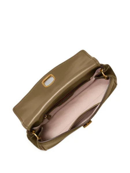 Geantă Michael Kors din piele verde