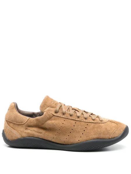 Sneakerși Adidas Superstar din piele maro