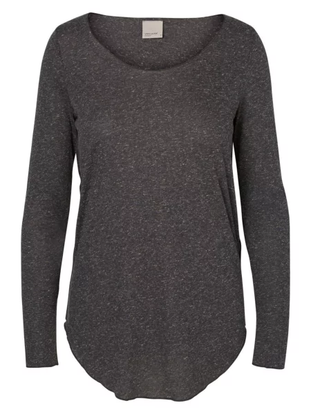 VERO MODA Tričko VMLUA antracitová