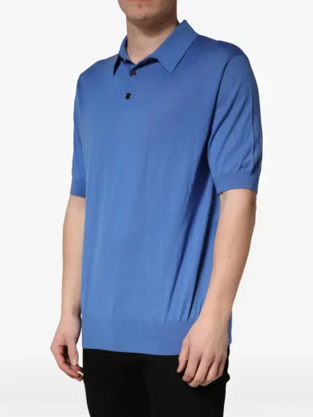 Polo Dolce & Gabbana κασμίρ μπλε