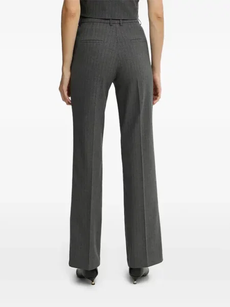 Pantaloni croiți Morgan gri