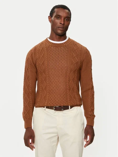 Matinique Sveter Triton hnedá