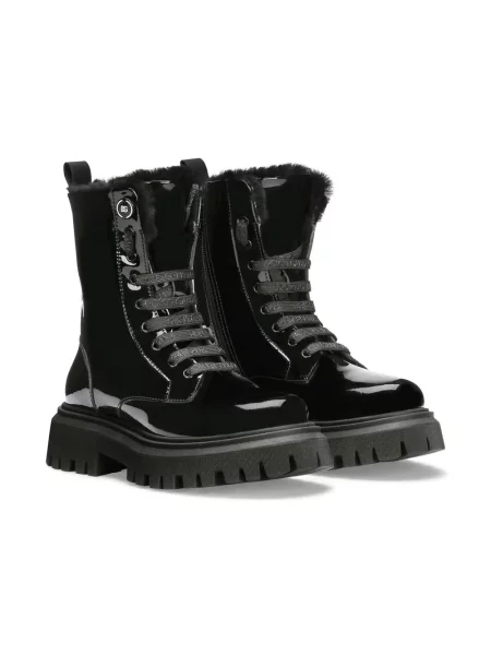 Botki dziecięce Dolce And Gabbana czarne