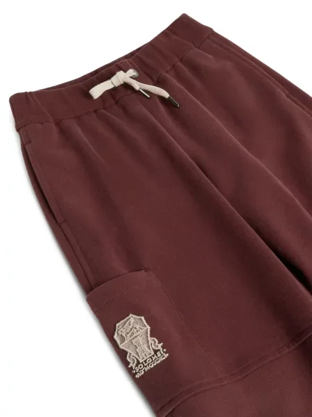 Gyerek nadrág Brunello Cucinelli piros