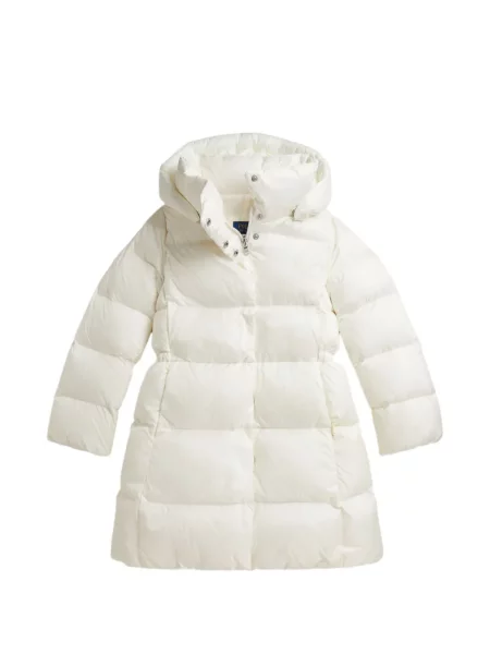 Kurtka puchowa dziecięca Polo Ralph Lauren biała