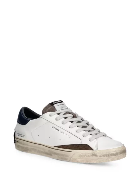 Viseltes hatású sneaker Crime London fehér