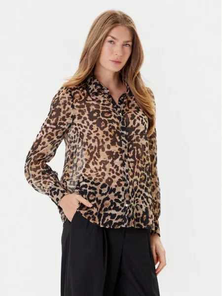 Рубашка Morgan коричневая