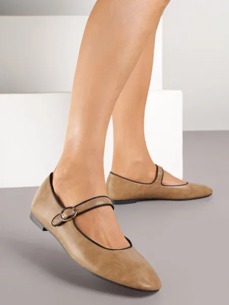 Balerini Patantie închis bej