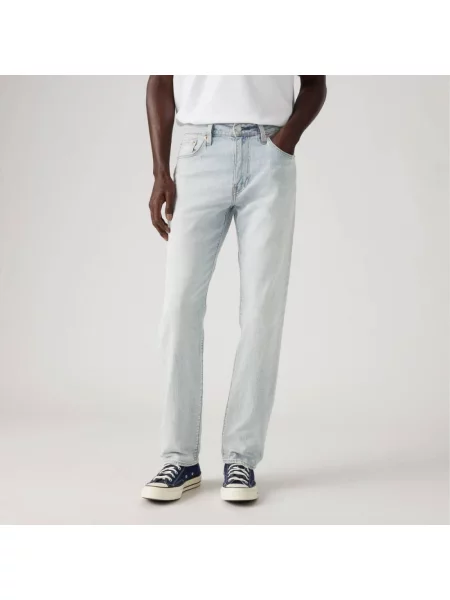 Lekki zwężane dżinsy Levi's 502 zwężany niebieski