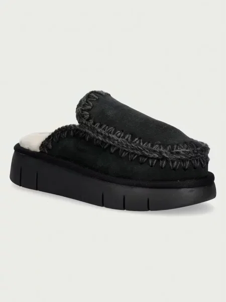 Pantofi Mou din piele negru