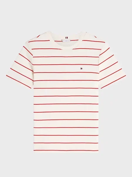 Смугаста футболка Tommy Hilfiger біла