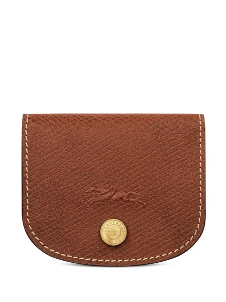 Portofel Longchamp din piele maro