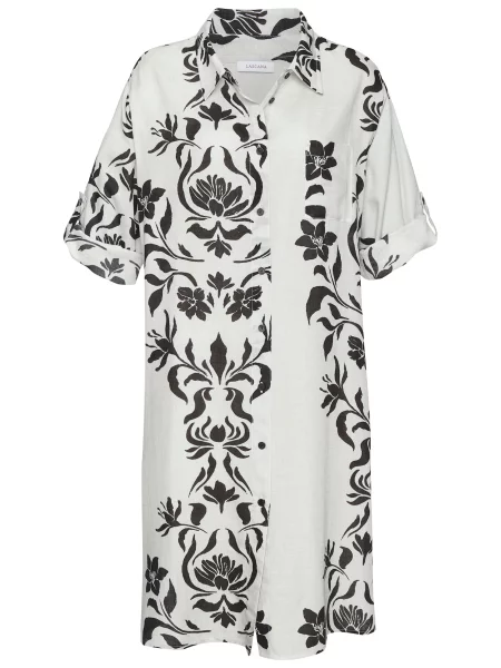 LASCANA Bluză negru alb