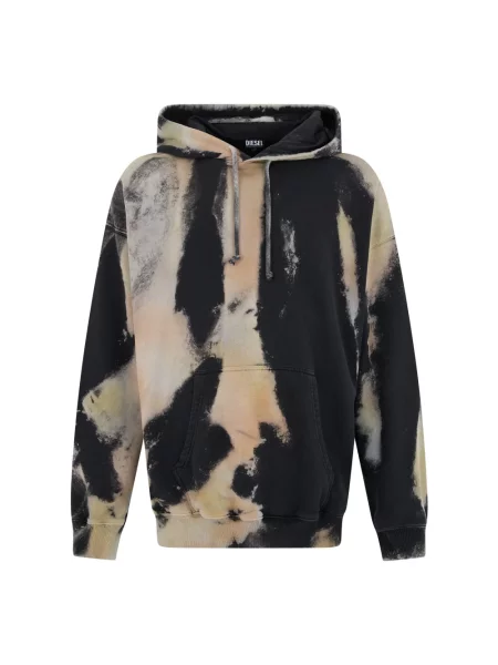 Bluza z kapturem Diesel z kapturem wiązana