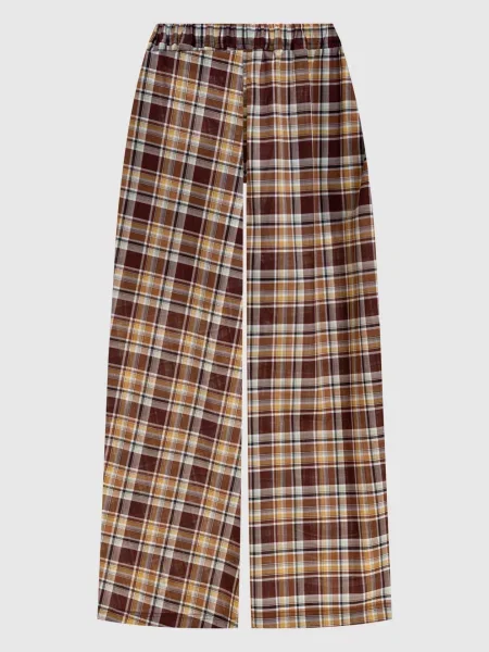 Штани PARANA в клітнку Sofie D`hoore коричневі