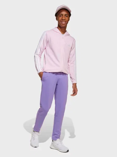 Дитячий Спортивний костюм adidas 3 Stripes світло-рожевий бавовна/перероблений рожевий