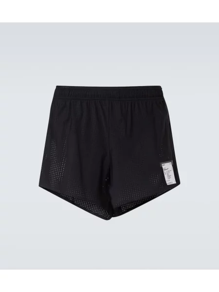 Pantaloni scurți de sport Satisfy negru