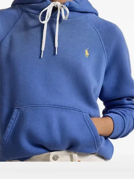 Lanena polo majica Polo Ralph Lauren karirana zelena