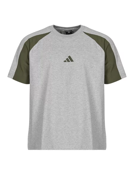 Majica Adidas Sportswear s melange uzorkom siva