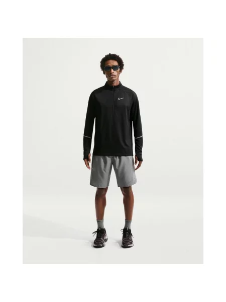 Koszulka z długim rękawem Nike Miler Half Zip S czarny