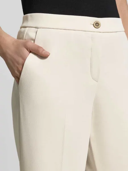 Spodnie o skrótym kroju model Stehmann białe