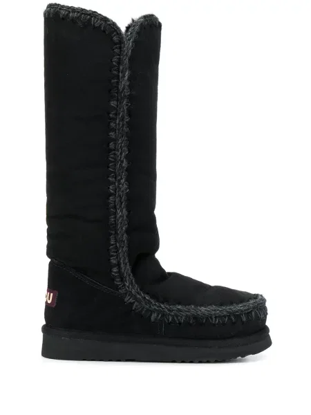 Botine Mou negru