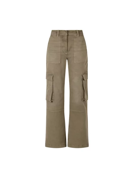 Spodnie Acne Studios beżowe