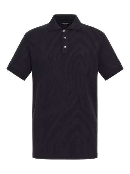 Polo Roberto Cavalli cu imagine negru