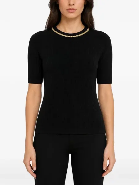 Tricou Retori tricotate negru